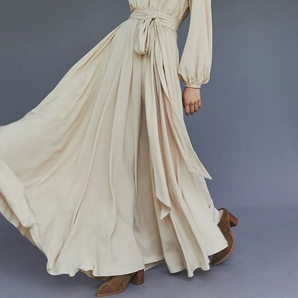 Gorgeous Brand New Erika Pena Draped Wrap Maxi Dress - Picture 12 of 14